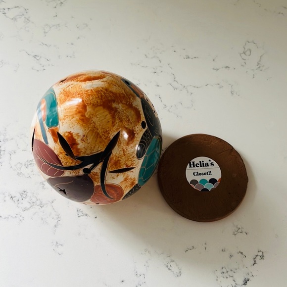 Nicaraguan Handmade Clay  Candle Holder - Picture 11 of 11